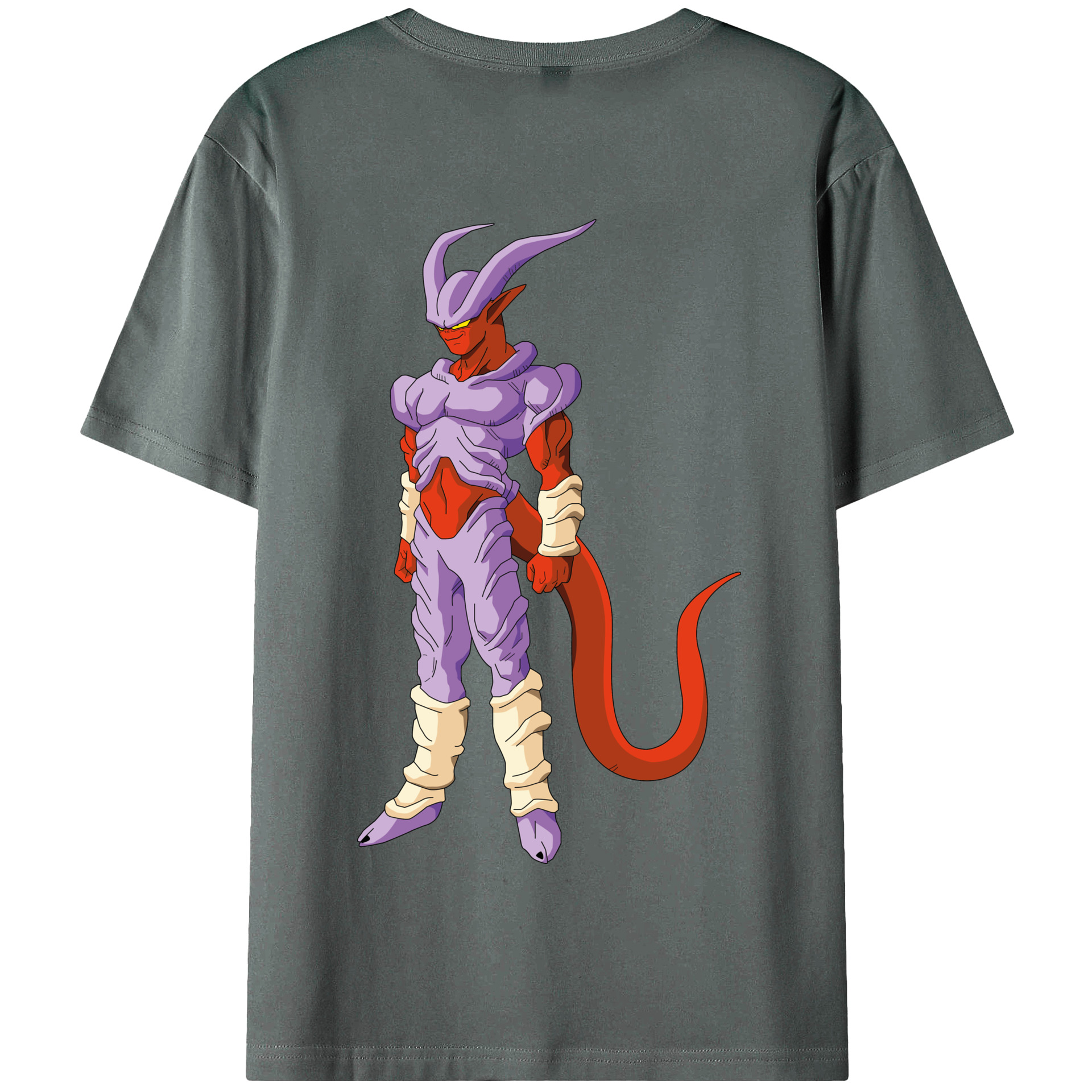 （画像用） ドラゴンボール ジャネンバ DRAGON BALL Janemba 綿100％半袖Tシャツ（背面プリント）
